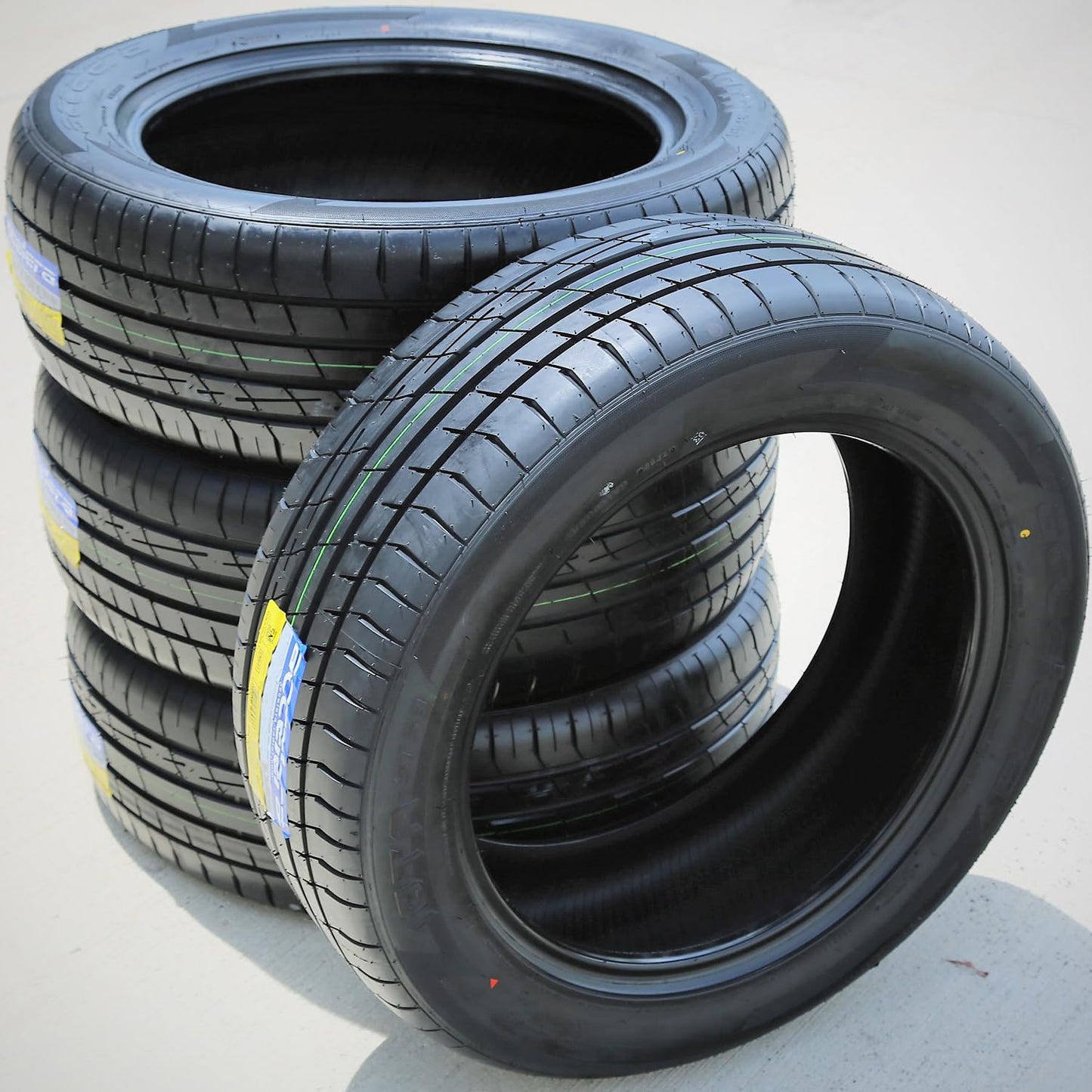 Accelera Iota ST68 All-Season Truck/SUV High Performance Radial Tire-265/50R19 265/50ZR19 265/50/19 265/50-19 110Y Load Range XL 4-Ply BSW Black Side Wall UTQG 400AA