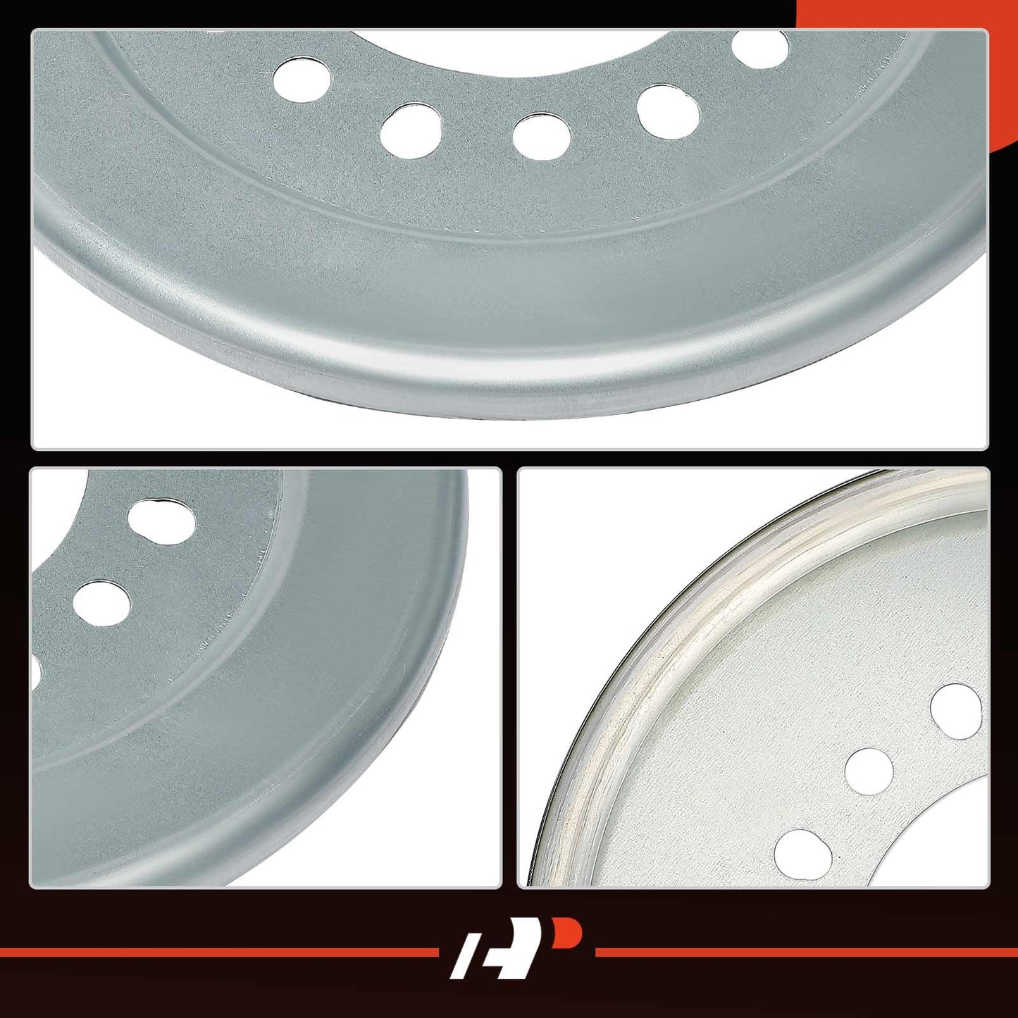 A-Premium 4Pcs Auto Wheel Balancer Compatible with Light Duty Trucks/Bus/Motorhome/Trailers/RVs Have 323 mm Wheel