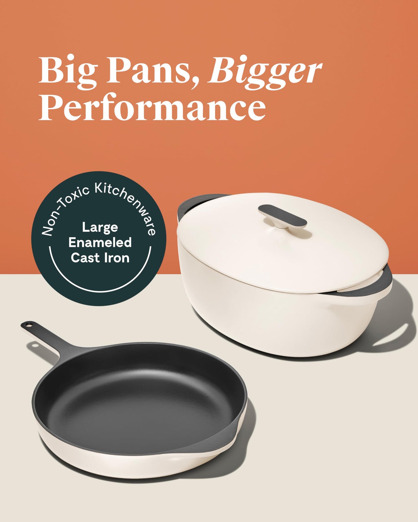 Caraway Enameled Cast Iron Dutch Oven - 8qt Dutch Oven With Lid - 3 Layer Enamel Coating - No Seasoning Required - Compatible With All Stovetops - Oven Safe - No Forever Chemicals - Charcoal