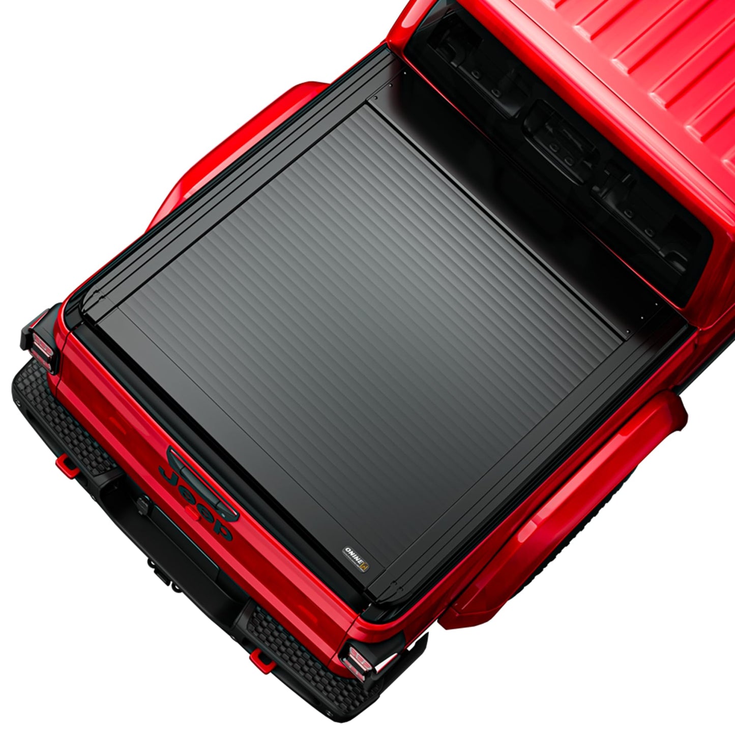 ONINE Pull-Lock-Go Low Profile Retractable Hard Tonneau Cover Custom fit 2020-2026 Jeep Gladiator JT 5ft Bed(60.3"), Dual T-Slot Design Compatible for Roof Racks and Crossbars