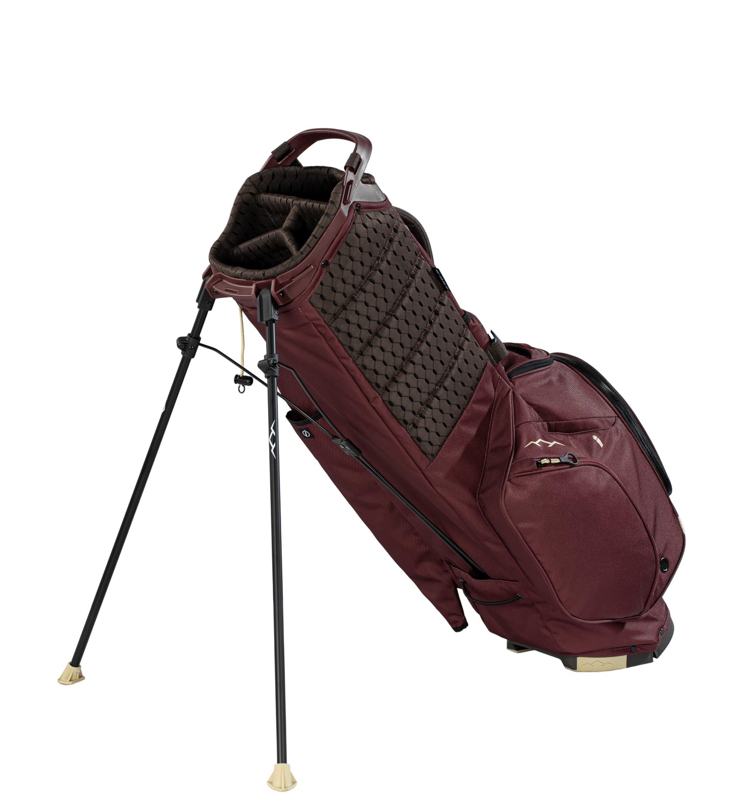 Sun Mountain Men's Eclipse 3.5 LS Lightweight Stand Golf Bag 4-Way Top - 11 Pockets, X Fit Dual Strap System, Push & Electric Cart Compatible Compression Base, 2025 Model - Cardinal