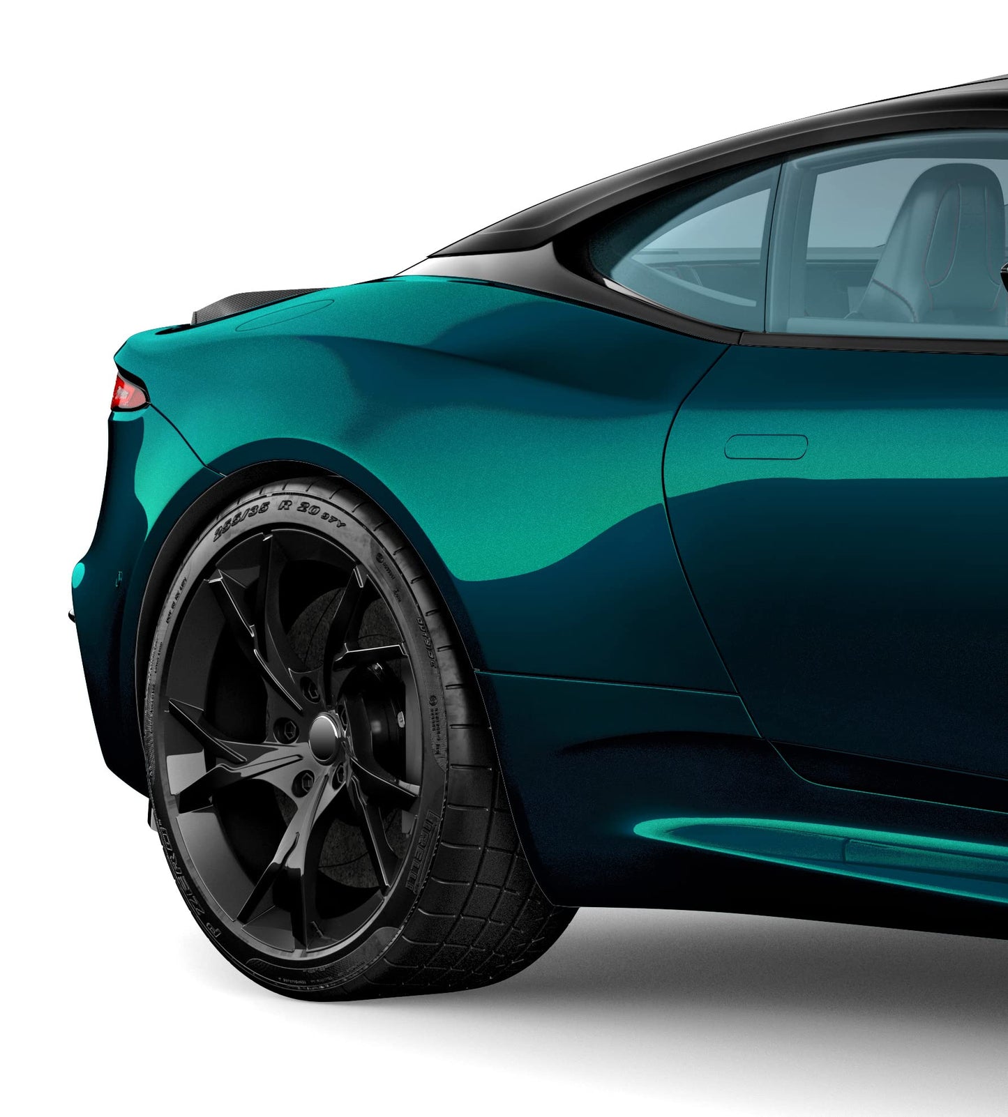 VViViD+ Gloss Goblin Blue Premium Vinyl Wrap Film (50ft x 5ft)