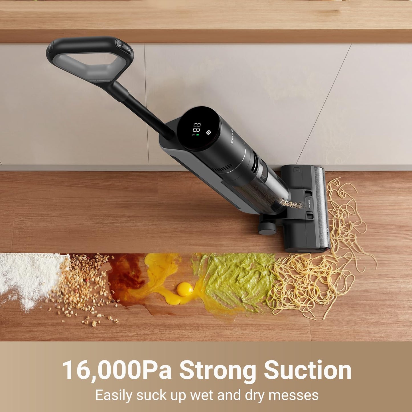 DREAME G10 Pro Wet Dry Vacuum Cleaner, Vacuum Mop All in One with Auto Self-Cleaning, Floor Cleaner Machine for Hard Floor, 35 Mins Runtime, Edge Cleaning, Self-Propelled Vacuum Mop Combo
