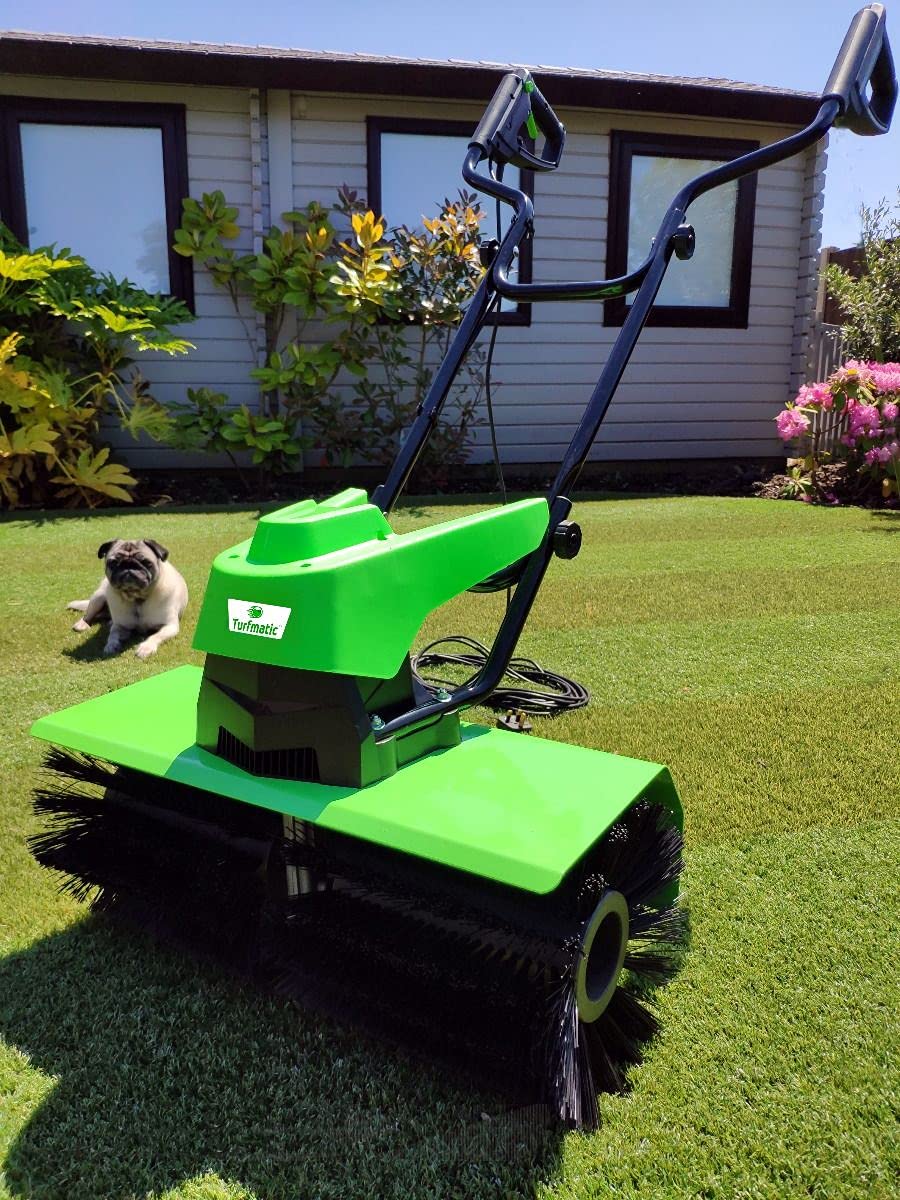 Turfmatic™ Artificial Grass Brush - 600mm (24") Extra Wide Electric Power Broom