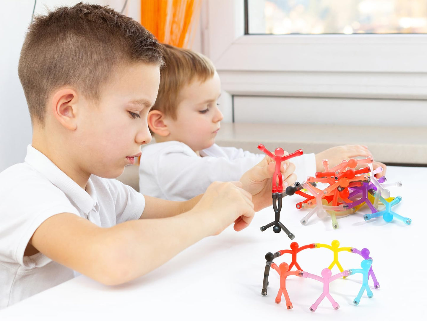 30 Pcs Magnetic-Toys-Men-People, Magnets for Kids Travel Toys, Magnetic Men Kids Toy, for Refrigerator Magnets, Office, Whiteboard