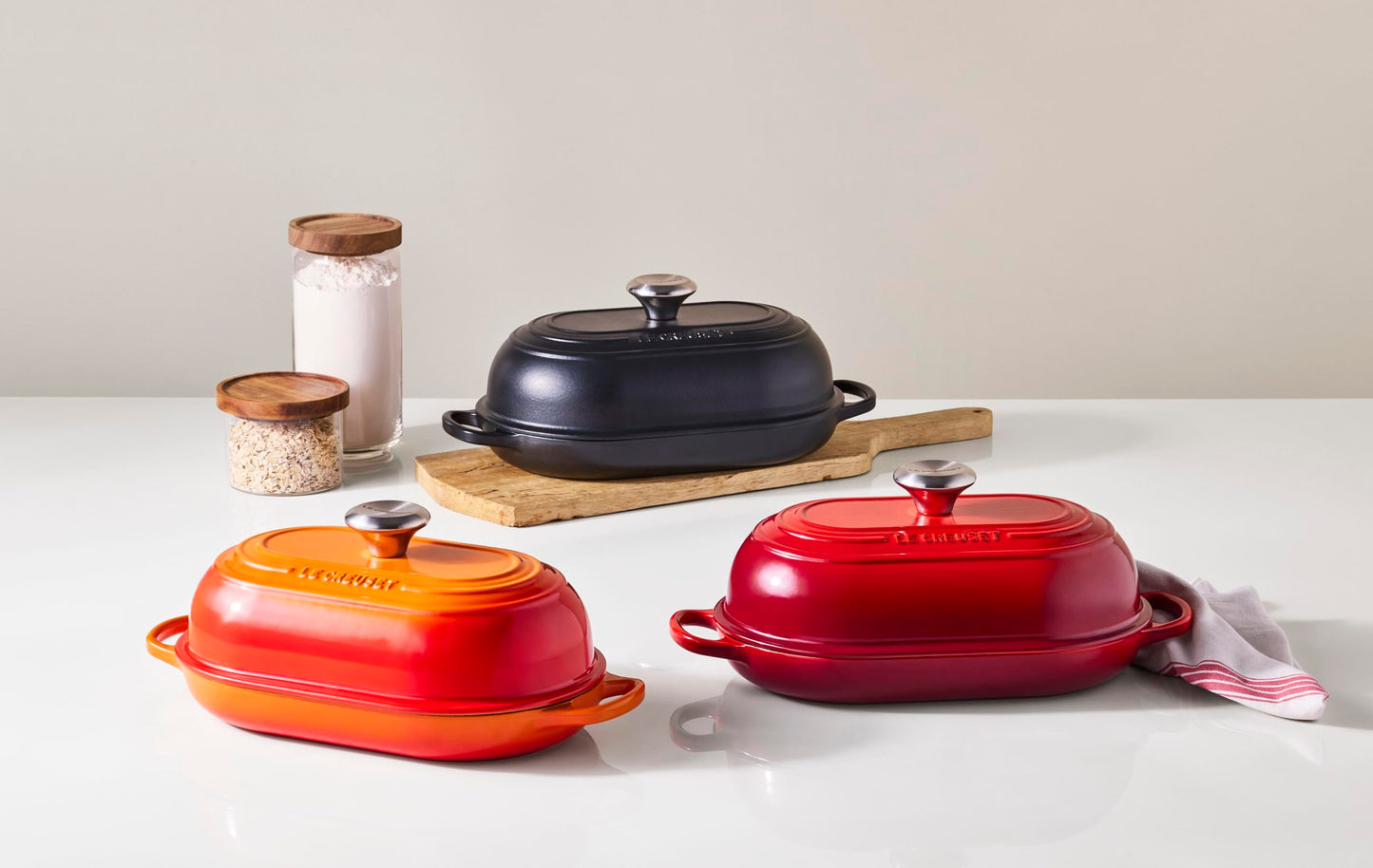 Le Creuset Enameled Cast Iron Signature Oval Bread Oven, 11.5 inch, Licorice
