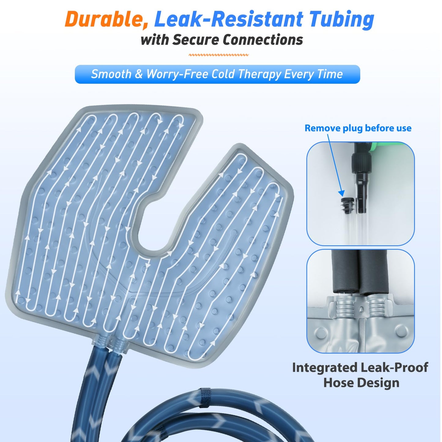 Ice Machine for Knee After Surgery – 19 QT (18L) Cold Therapy System with Timer, 5 Speeds – Circulating Cold Water for Knee, Back, Shoulder Pain Relief & Post-Surgery Recovery (Dad Gifts & Mom Gifts)
