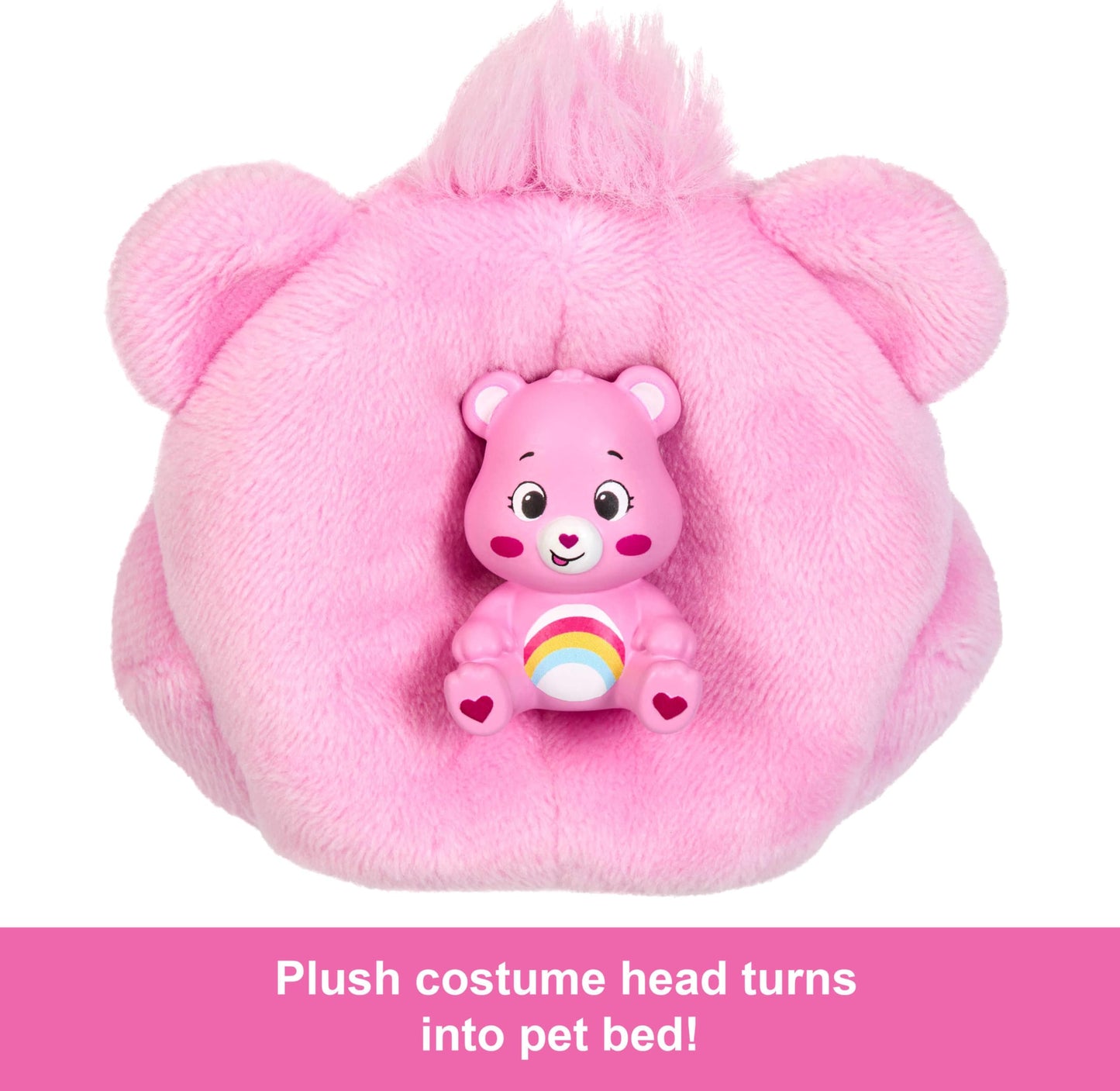 Barbie Cutie Reveal Chelsea Doll & Accessories, Care Bears Series, Small Doll with Costume & 6 Surprises (Styles May Vary)