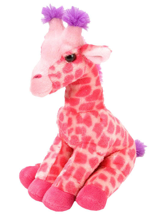 Wild Republic Giraffe Plush, Stuffed Animal, Plush Toy, Gifts for Kids, Pink, Cuddlekins 12 Inches