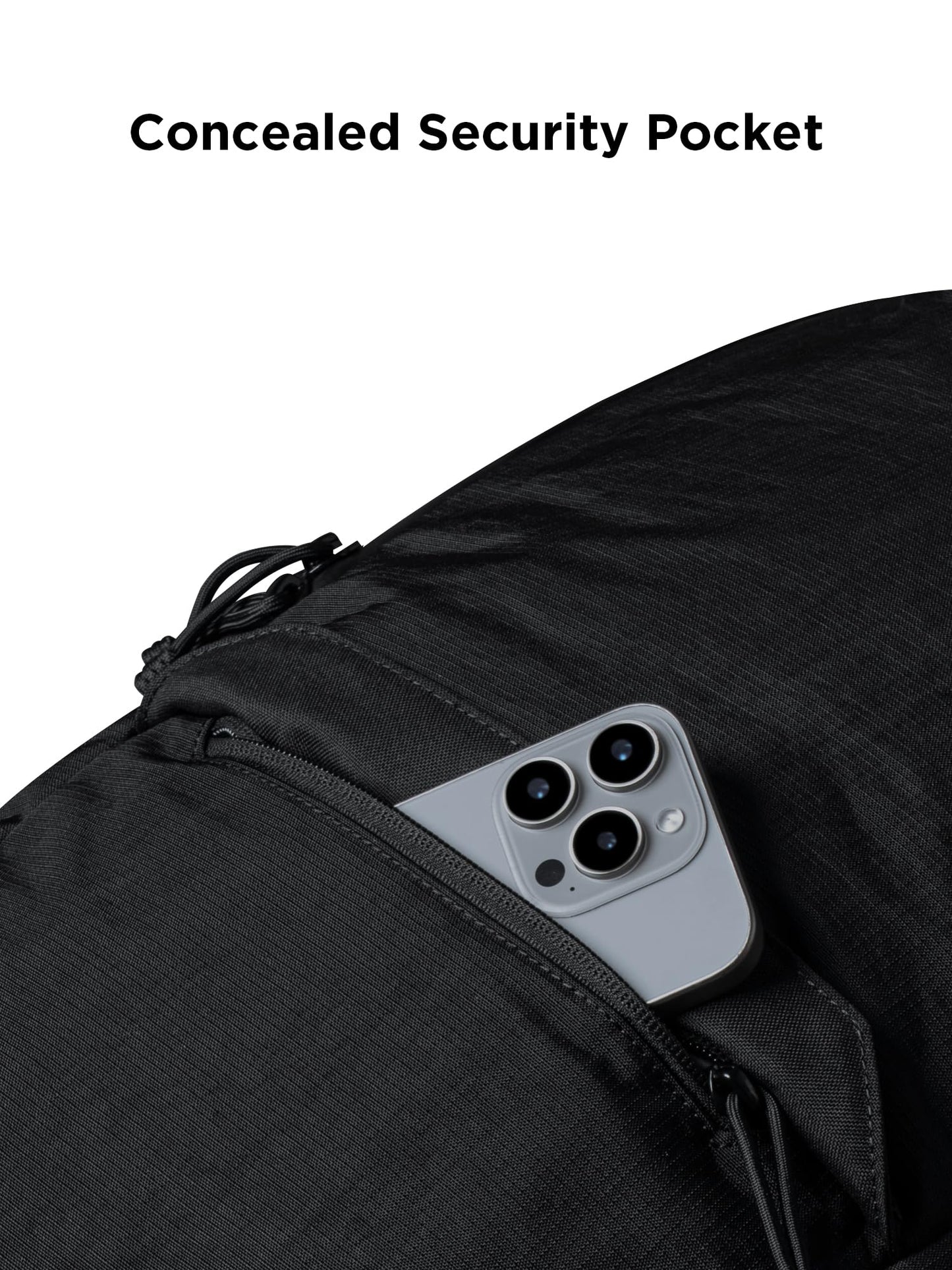 ALPAKA Elements Backpack Pro 24L - Black Laptop Backpack Fits 16'' Laptop with Dual Bottle Pockets, Travel Backpack for Men, Weather-Resistant 400D Axoflux Fabric for Business or College