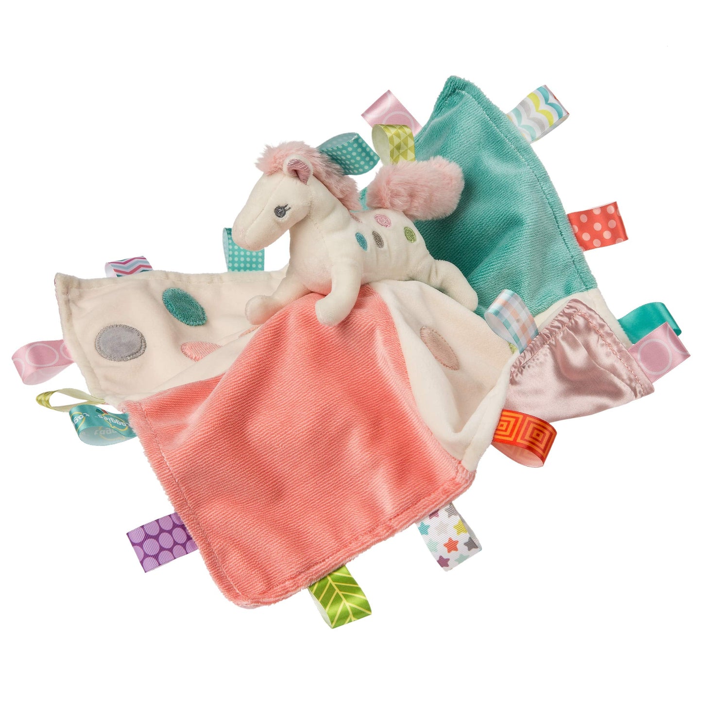 Mary Meyer Baby Gift Set Boxed Soft Toys, 3-Piece, Taggies Painted Pony