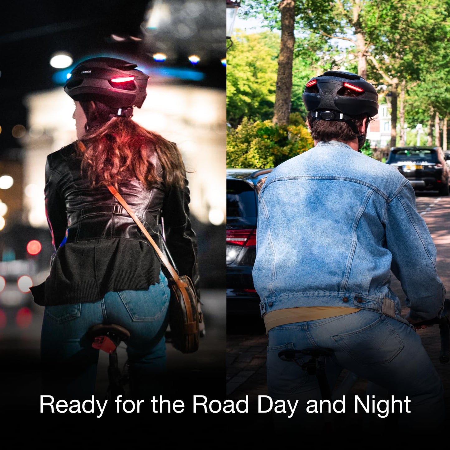 Lumos Ultra Smart Bike Helmet | Customizable Front and Back LED Lights with Turn Signals | Road Bicycle Helmets for Adults, Men, Women