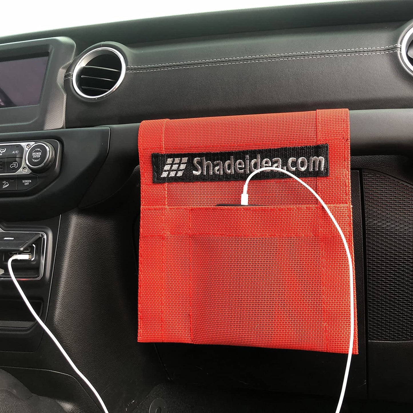 Shadeidea JT Sun Shade Top Compatible with Jeep Gladiator Top Sunshade - Mesh Screen Roof Cover (2018-2023), Wind Noise UV Blocker -10 Year Warranty - Punisher - Front&Rear