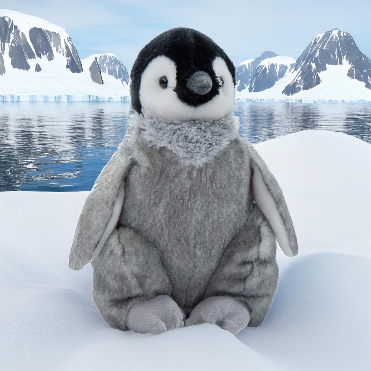 The Petting Zoo Penguin Chick Stuffed Animal Plushie, Gifts for Kids, Wild Onez Sealife Animals, Penguin Plush Toy 12 Inches