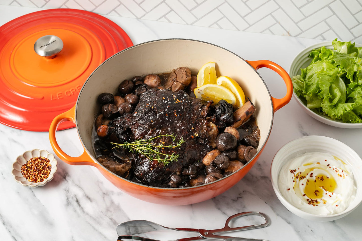 Le Creuset Signature Cast Iron Chef's Oven, 7.5qt, Artichaut