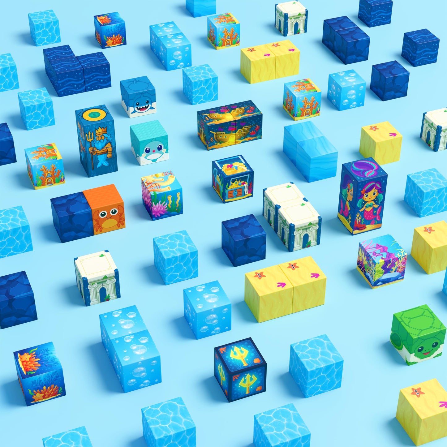 Zuvvo 120 PCS Light Up Magnetic Building Blocks for Kids – 1 Inch Magnet Cubes for Kids 3 4 5 6 7 8+, STEM Montessori Educational Toys, Sensory Learning Construction Toy Gift for Boys and Girls