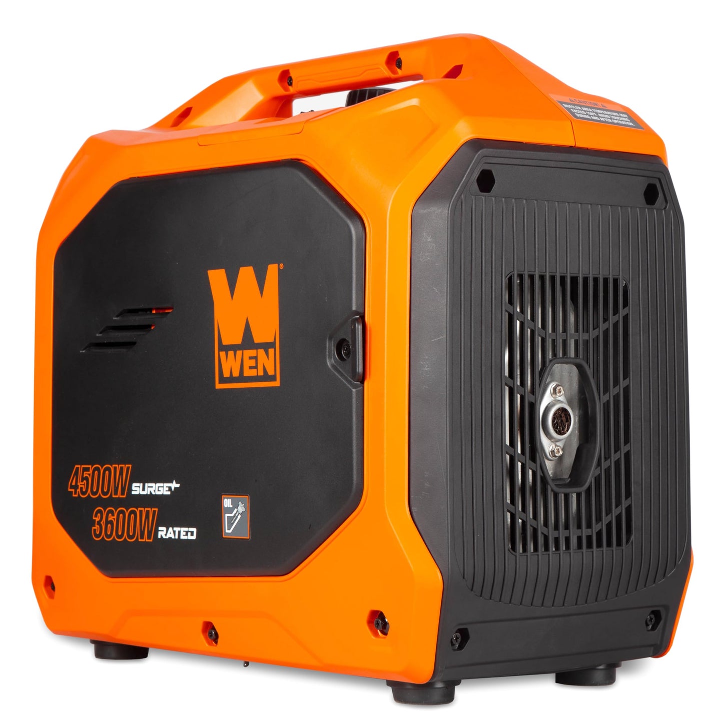 WEN 4500-Watt Inverter Generator, RV-Ready, Quiet, Portable, Gasoline powered and Lightweight with Fuel Shut Off (56432i)