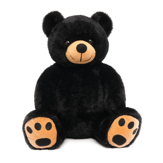 WEIGEDU Black Teddy Bear Stuffed Animals Plush Toys, Stuffed Black Bear, Teddy Bear Plush Toys for Boy Girl Kids Birthday