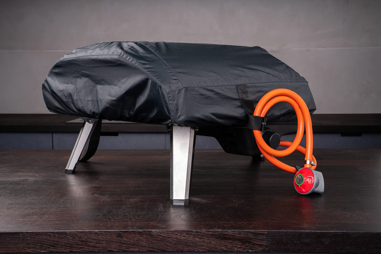 Ooni Koda 16 Outdoor Gas Pizza Oven Bundle - Includes Pizza Oven Cover, Oven Brush and Infrared Thermometer