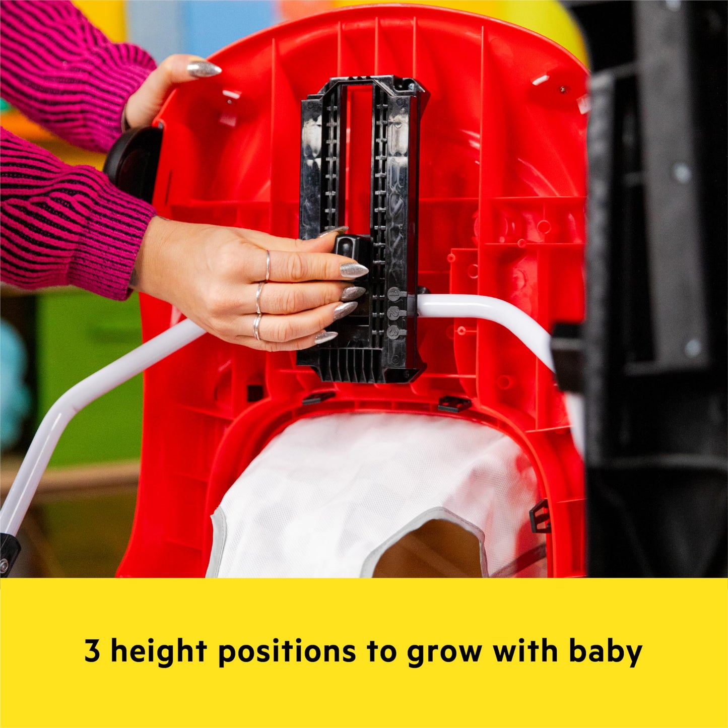 Bright Starts Little Speedster 3-in-1 Car Walker, Red Racer, Baby Activity Walker for Boys and Girls, 6 Months+