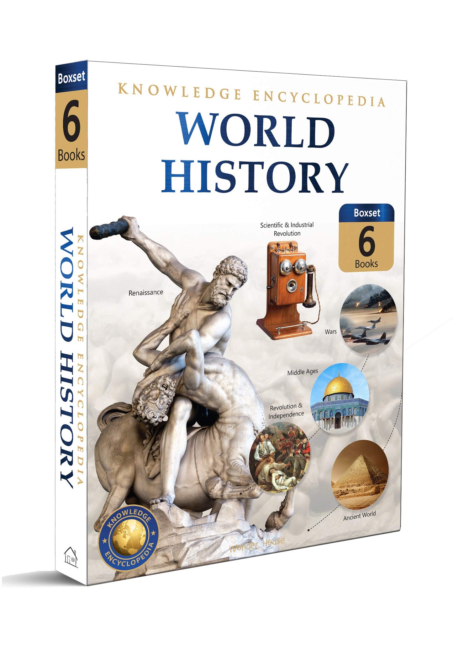 World History: Collection of 6 Books (Knowledge Encyclopedia For Children)