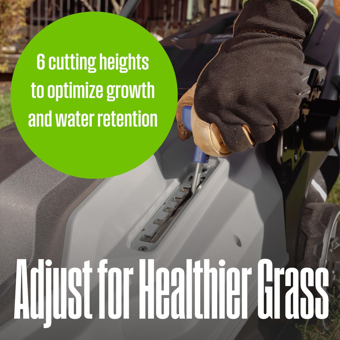 Westinghouse 40V 18 Inch Brushless Cordless (Push) Lawn Mower, 6 Height Positions, 2 4.0Ah Batteries and Charger Included