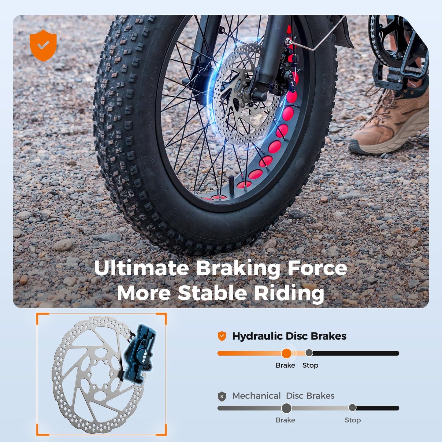 Heybike Mars 2.0 Foldable Electric Bike 32MPH, UL2849 Certified, 1800W Peak Motor Ebike with 100N.M Torque, 70+Miles Long Range with 624WH Removable Battery, 20*4'' Fat Tire for Snow, Full Suspension