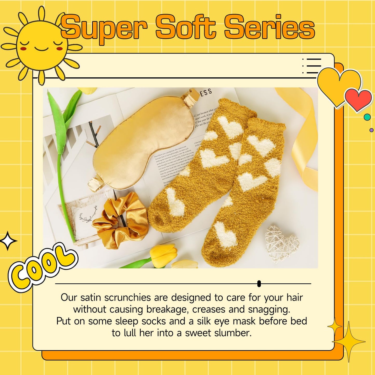 Gift Baskets for Women, 10pcs Unique Birthday Gifts for Women, Best Friend Birthday Xmas Gifts, Get Well Soon Gift Basket Sending Sunshine Cheer Up Box for Sister Friendship - BRIGHTEN UP HER DAY!