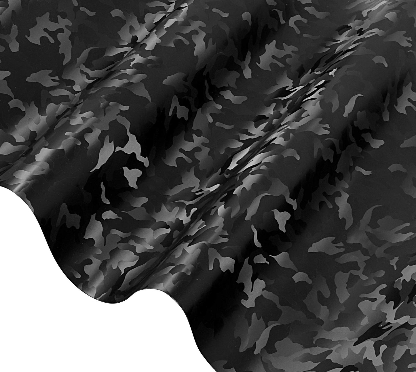 VViViD+ Stealth Medium Pattern Camouflage Vinyl Wrap Roll (25ft x 5ft, Black)