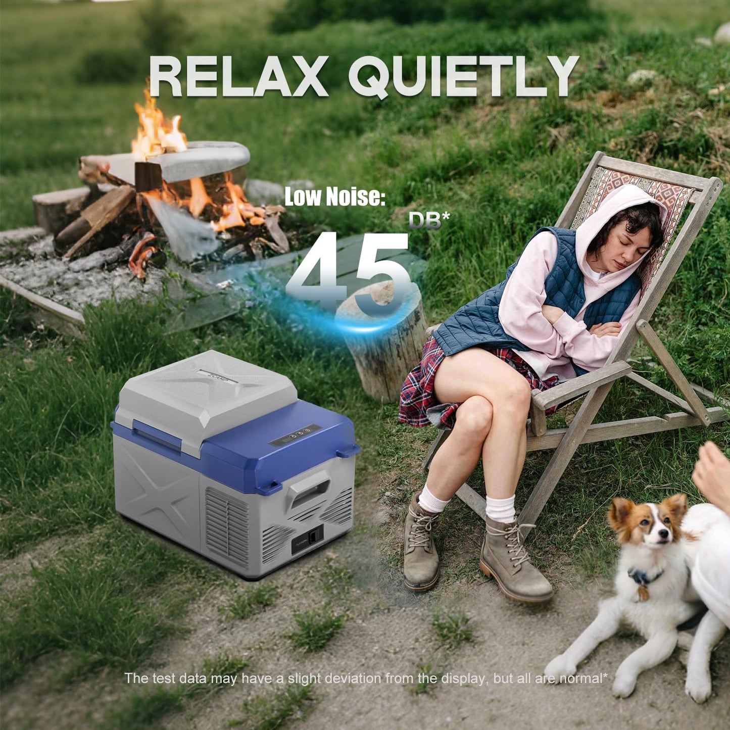 zcamp X12 12 Volt Refrigerator,Mini Portable Freezer,13 Quart(12L) Electric Cooler,12V Car Fridge APP Control,12/24V DC 100-240V AC for Ourdoor, Camping, Travel, Truck,RV, Boat -4℉~68℉