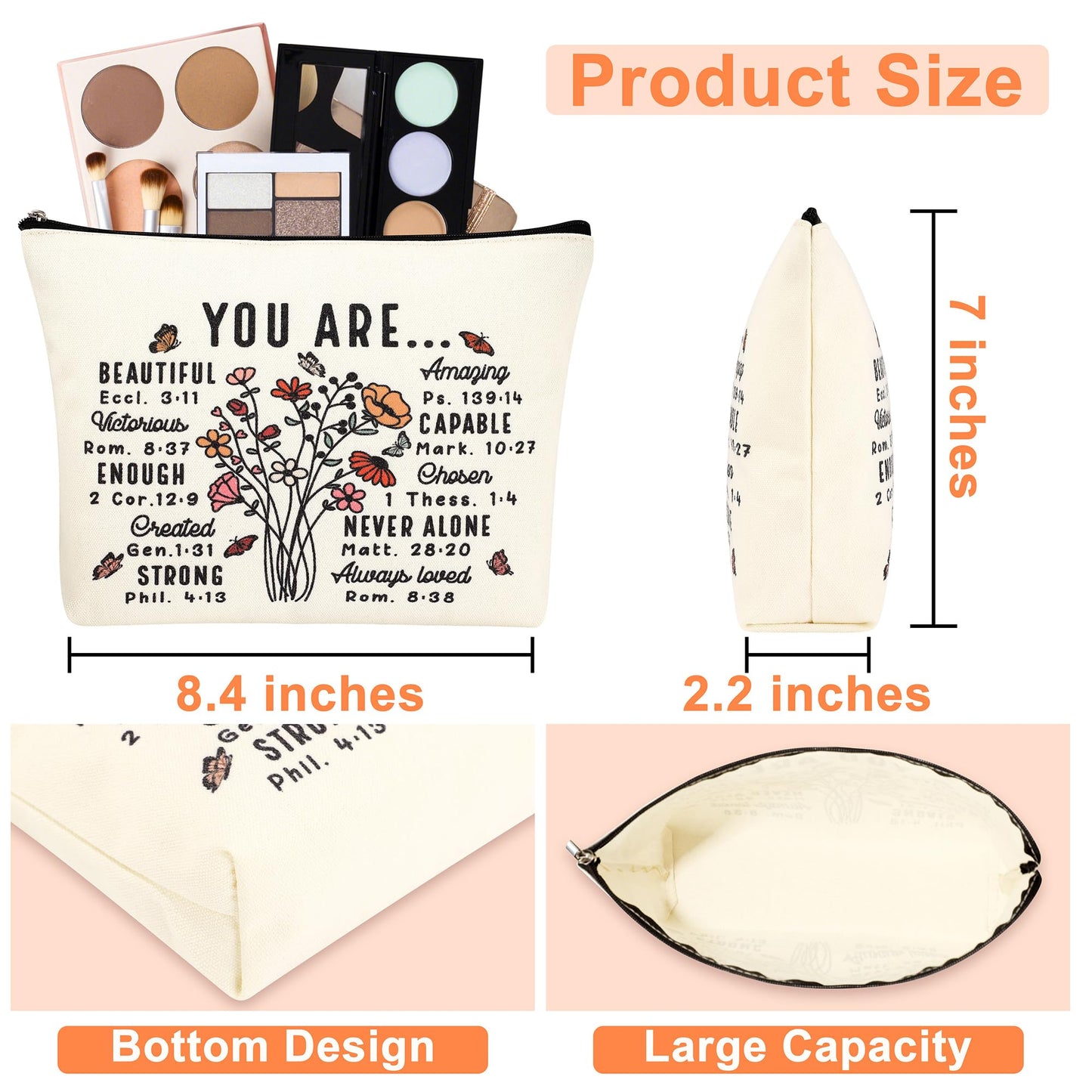 JTENGTOP Christian Religious Gifts for Women, Best Friend Sister Mom Christmas Birthday Gifts for Women Friendship Faith, Valentines Mothers Day Easter Ideas Present for Her Friends