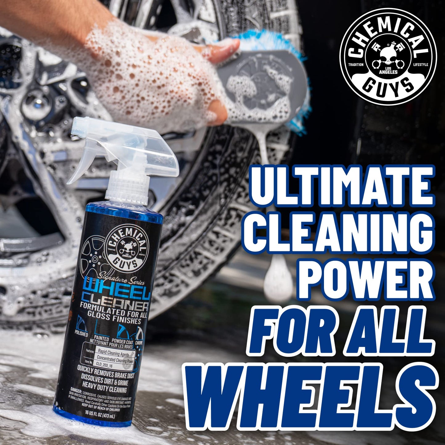 Chemical Guys HOL123 Car Cleaning Kit for Interior & Exterior, 14 Items Including (7) 16 oz Chemicals
