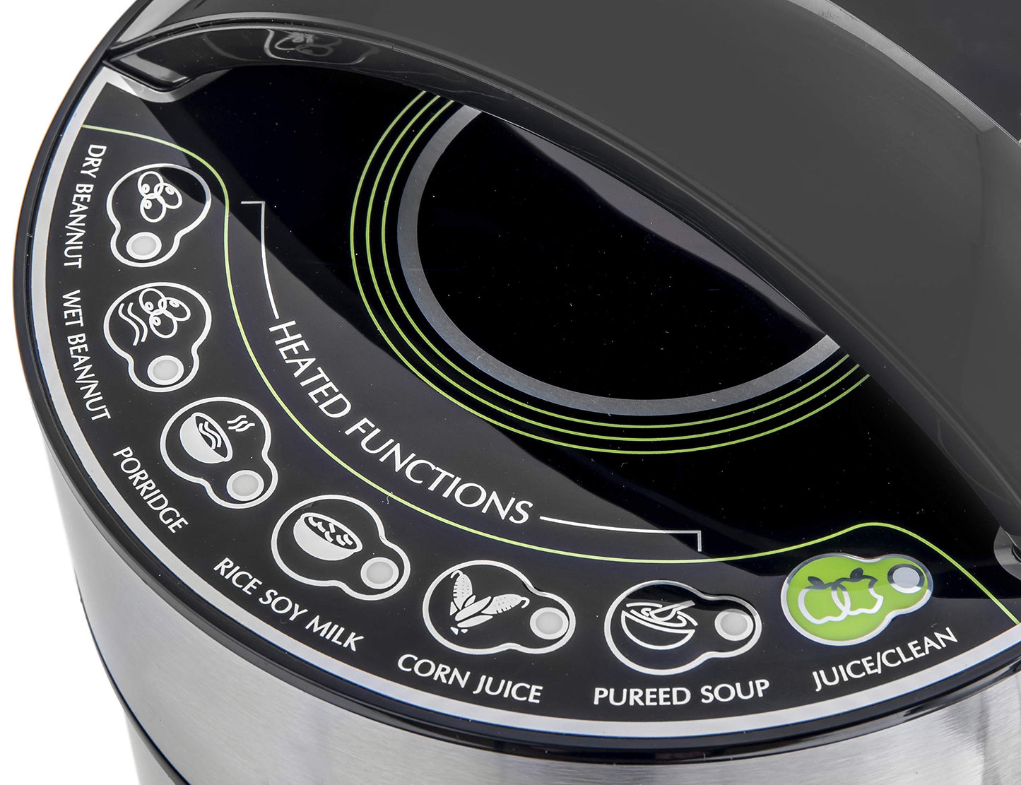 Idavee Brand - IAE15-1.9 Liter Automatic Hot Soy Milk (Almond, Rice, Quinoa Milk) Soup, Porridge & Cold Juice Maker - 2 Layer Stainless Steel - Recipe Booklet