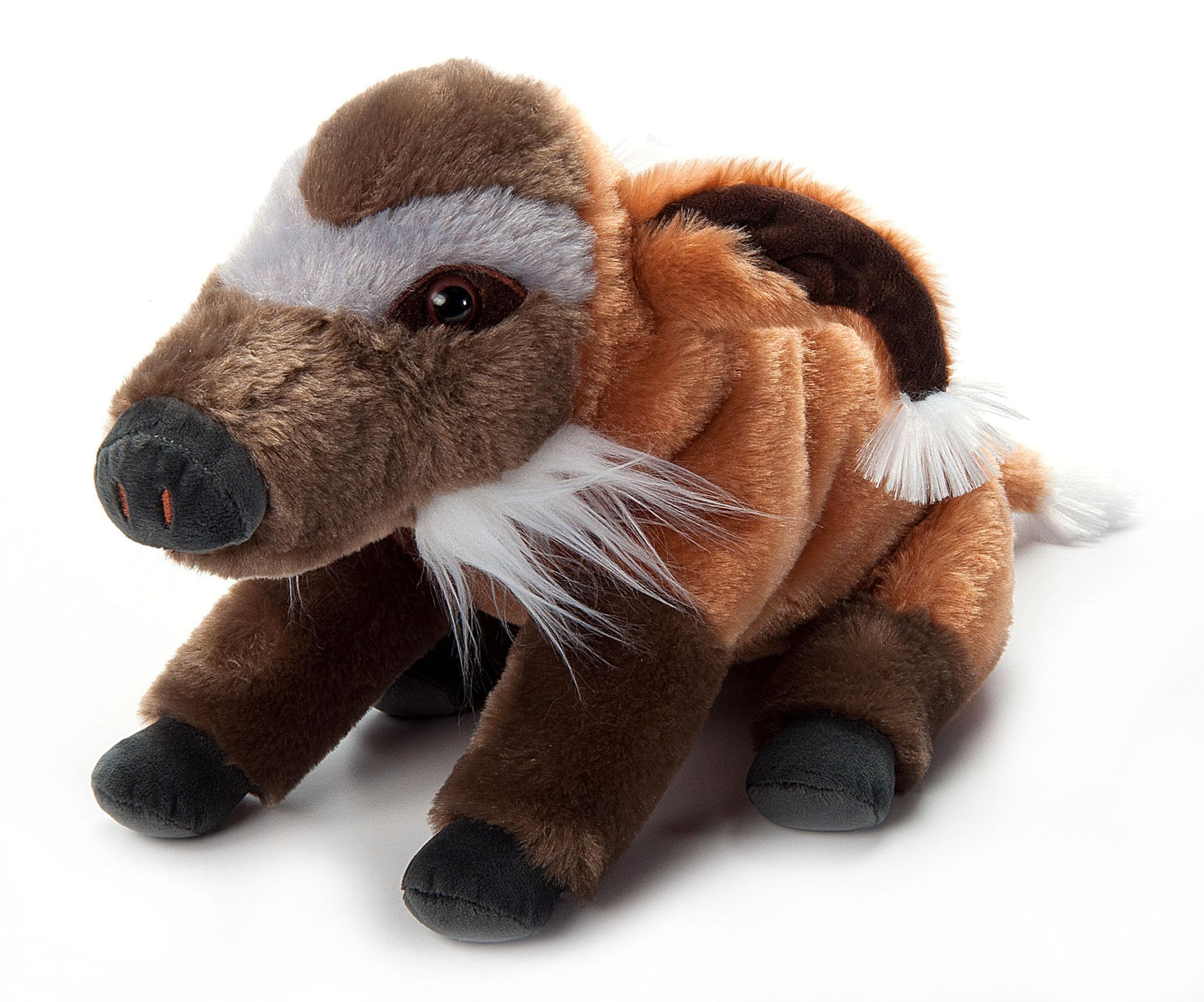 The Petting Zoo Red River Hog Stuffed Animal Plushie, Gifts for Kids, Wild Onez Wildlife Animals, Hog Plush Toy, 12 inches