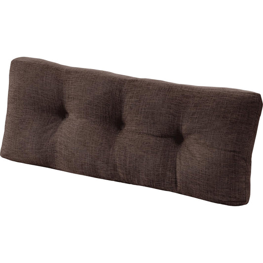 downluxe Indoor Bench Cushion for Indoor Furniture, Non-Slip Tufted Overstuffed Textured Foam Bench Seat Cushion, 36" X 14" X 4", Brown, 1 Pack