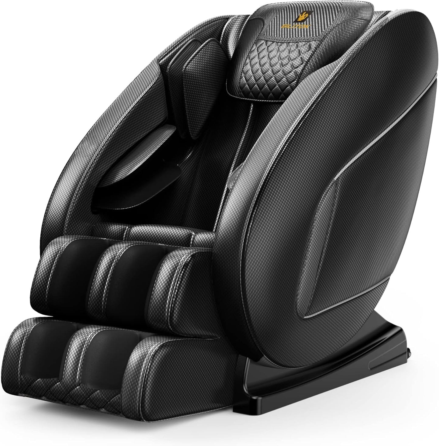 BILITOK Massage Chair Recliner with Zero Gravity with Full Body Air Pressure, Speaker and Blue-Tooth Connection, Easy to Use at Home and in The Office