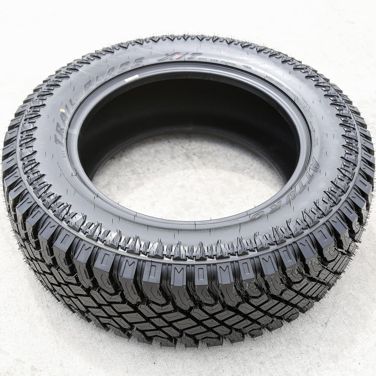 Atturo Trail Blade X/T Extreme Terrain Light Truck Radial Tire-LT265/60R20 265/60/20 265/60-20 121/118S Load Range E LRE 10-Ply (DC) BSW Black Side Wall