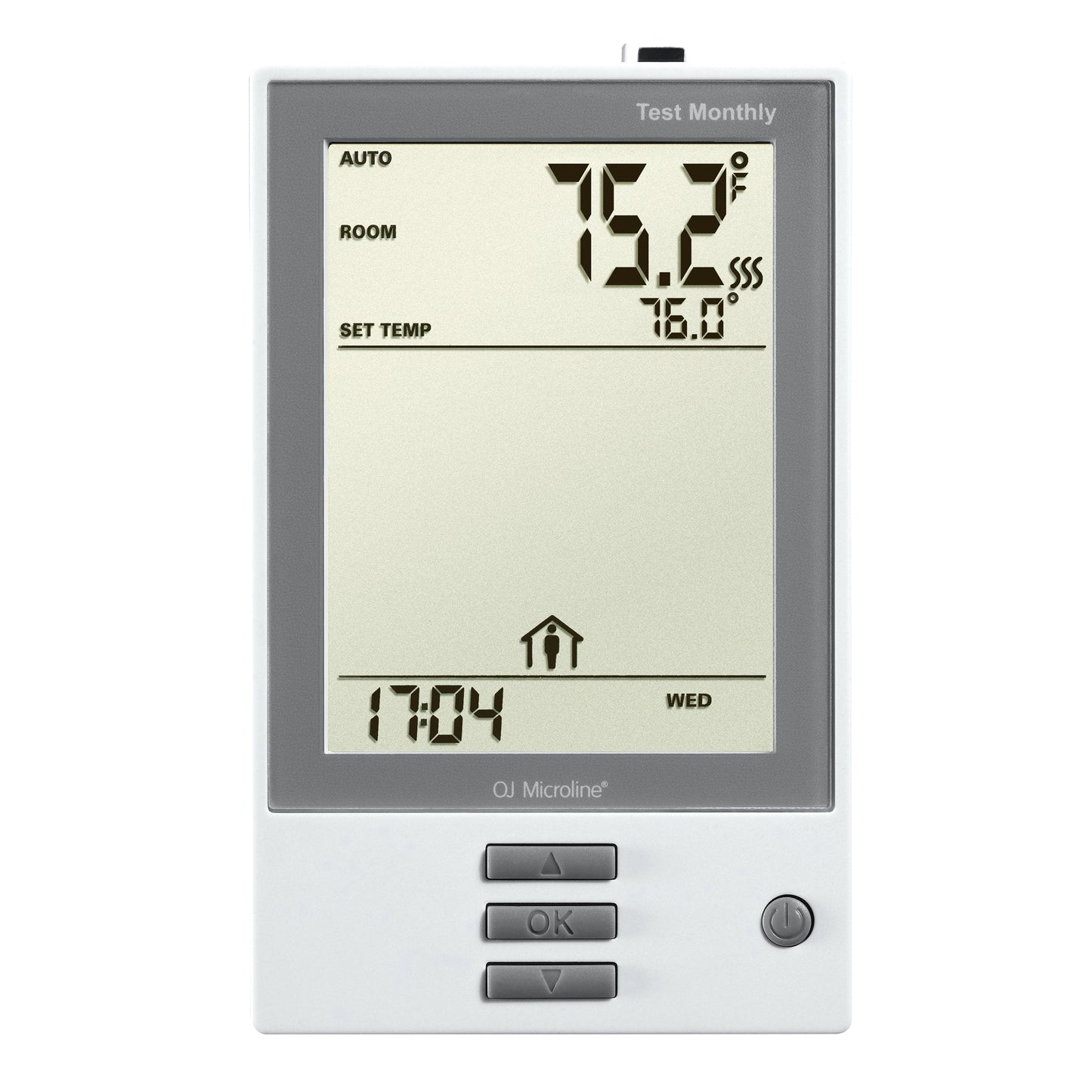 WarmlyYours, OJ Electronics UDG-4999 nHance Programmable Thermostat, with Floor Sensor, Class A GFCI , (White)