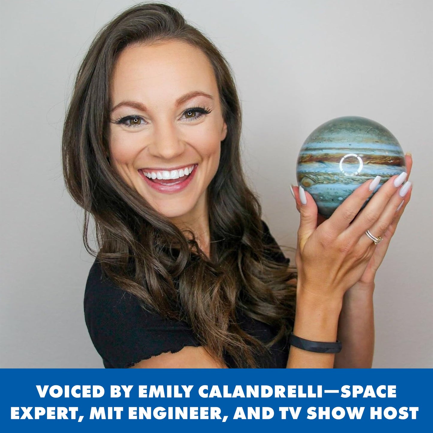 Educational Insights GeoSafari Talking Space Explorer featuring Emily Calandrelli - Toy Telescope for Kids, Toddler Space Toys, Beginner STEM Learning, Science Toys for Boys & Girls Ages 4+