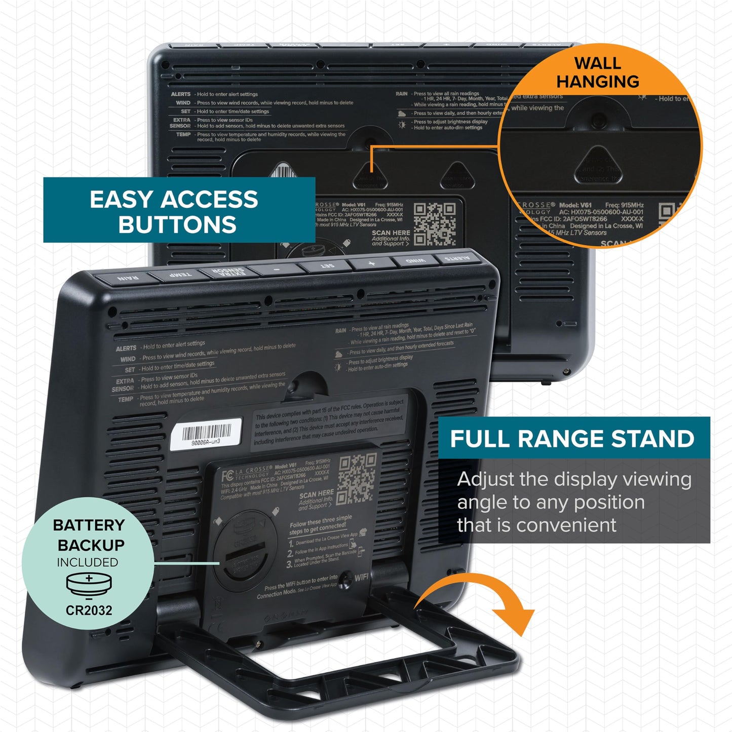 La Crosse Technology 328-69357-INT Wi-Fi Professional Weather Station