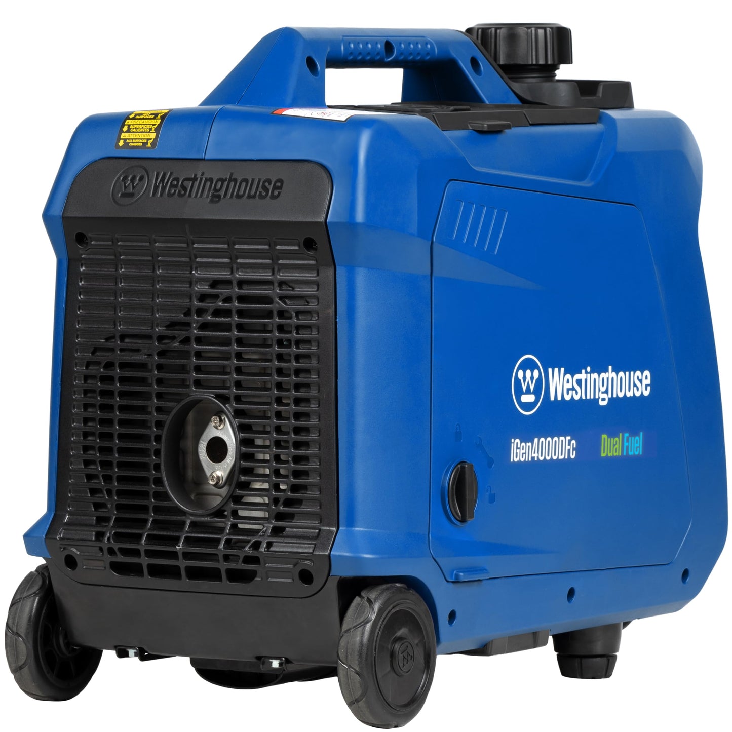 Westinghouse 4000 Peak Watt Super Quiet Dual Fuel Portable Inverter Generator, Remote Electric Start, Gas & Propane Powered, RV Ready, CO Sensor, Parallel Capable