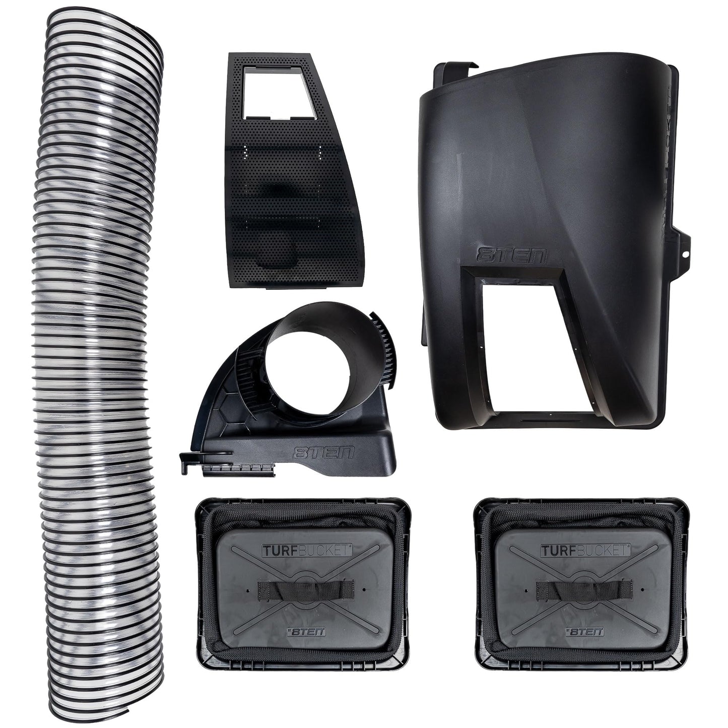8TEN TURFBUCKET Twin Bagger System for Cub Cadet XT1 XT2 42" 46" Lawn Tractors 2016+