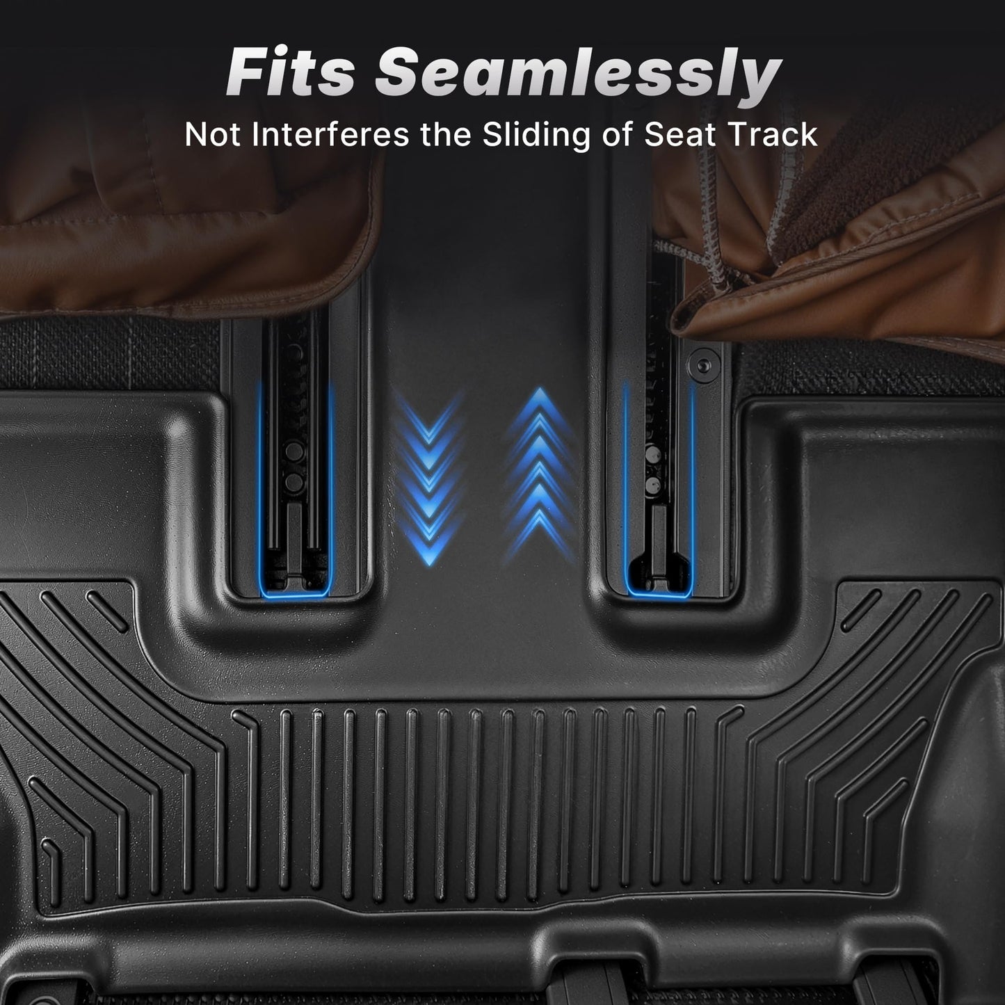 OEDRO Floor Mats Set Fits for 2026 2025-2021 Kia Sorento 6&7 Seats Gas Model(Not for Hybrid) Cargo Mat Back Seat Cover 2025 Sorento Automotive Accessories (Trunk Mat with Backrest Mat+Floor Mats)