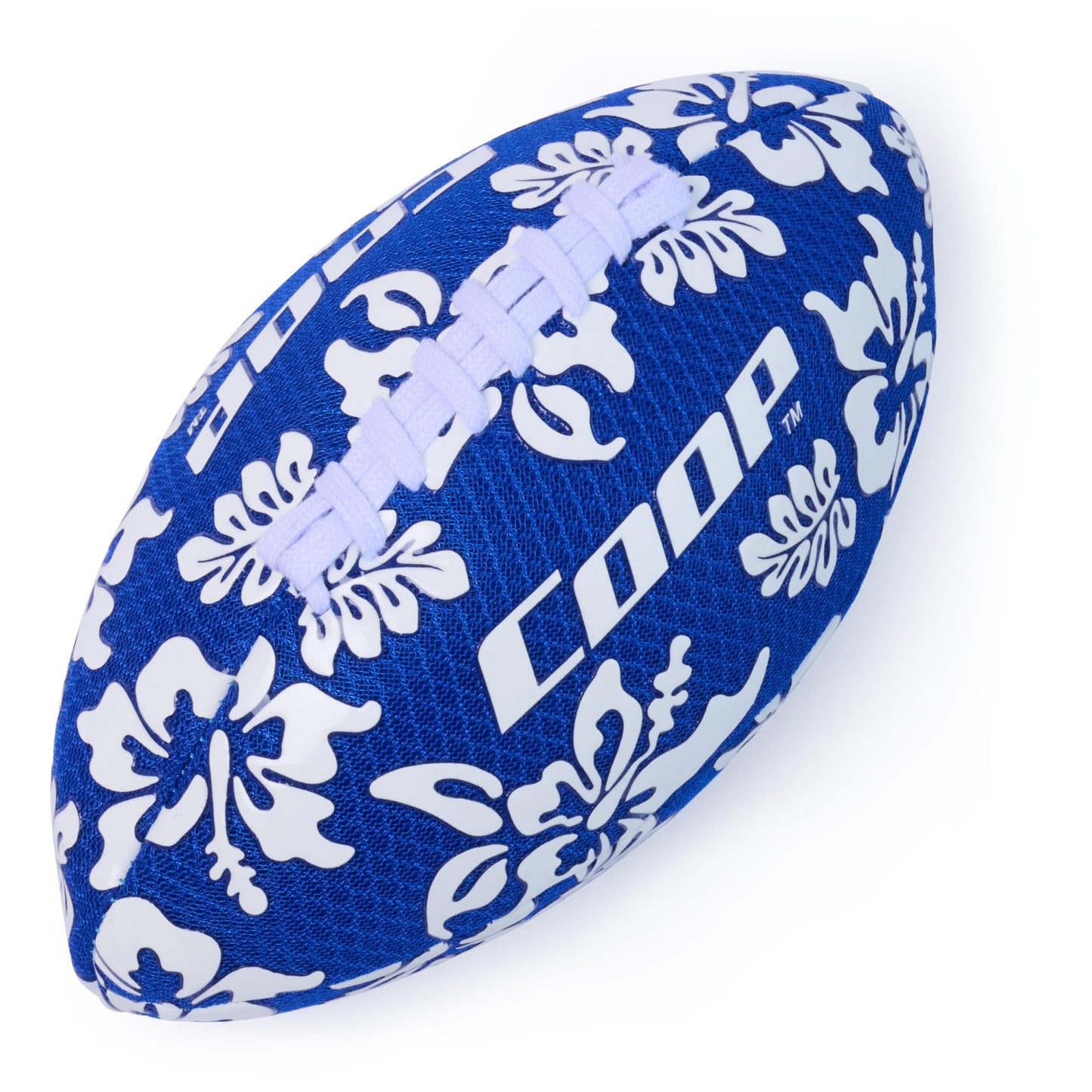 SwimWays Coop Pro Grip Football, Waterproof Football, Outdoor Games for Adults and Kids, Sports Equipment, Pool Party Games and Toys, Blue, 9.25”