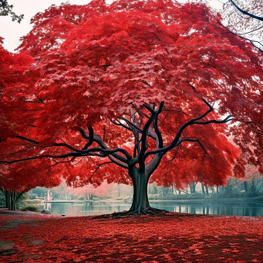 2 Red Maple Tree Plants for Growing | Live Tree Seedlings Ready to Plant