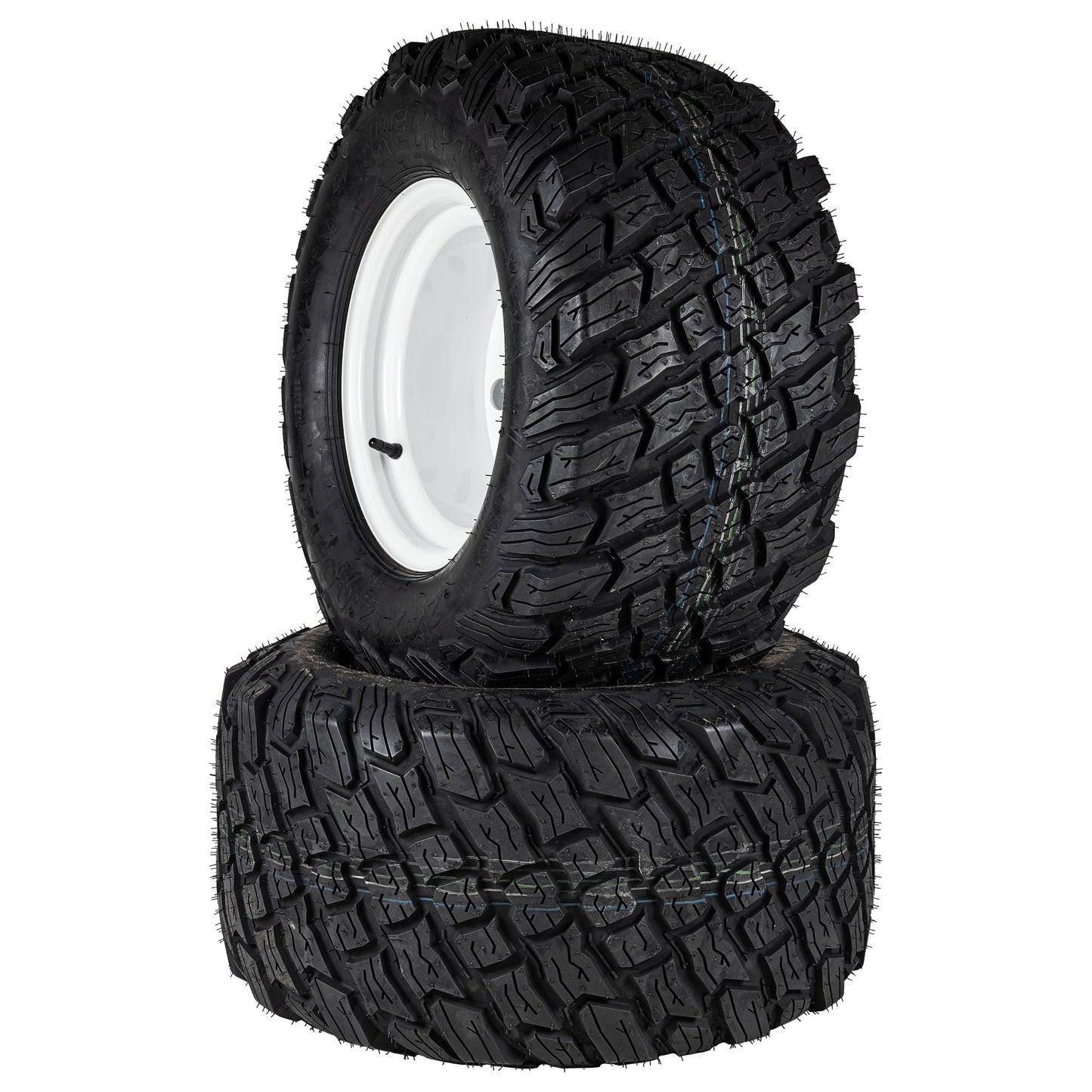 8TEN Wheel and Tire 24x12-12 for Exmark Lazer Z John Deere ZTrak Pro M R Series Offset -1.125 2 Pack