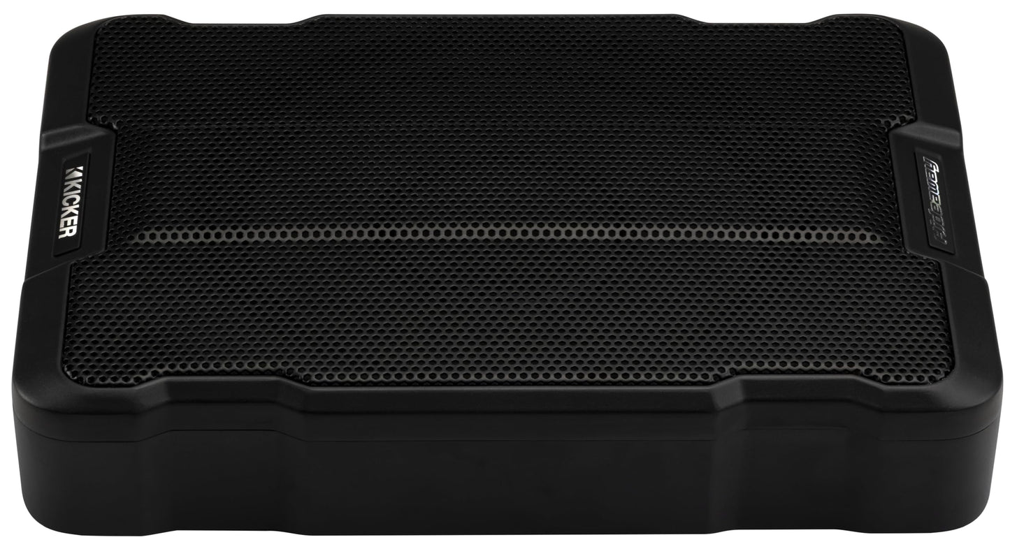 KICKER 51HS12 Hideaway Compact Powered Subwoofer, 12-Inch