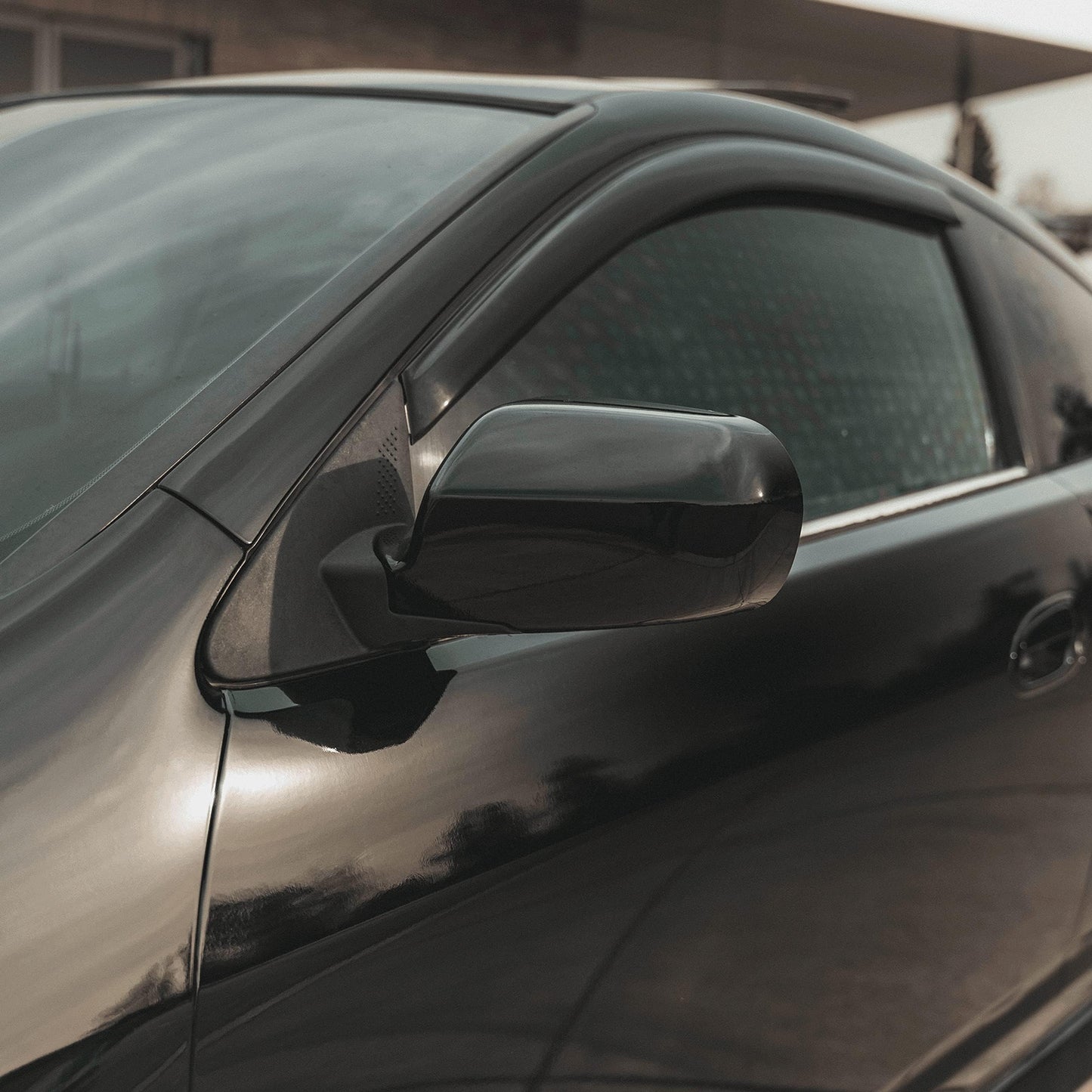 Black Gloss 5ft x 20ft 100sq ft Cast Vinyl Bubble-Free Car Wrap Interior