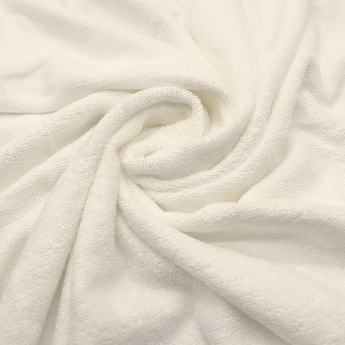 FOREVERPURE Baby Towels with Hood - Soft, Absorbent Viscose Made of Bamboo, Extra Large 35 x 35 Inches, for Newborns, Infants, Boys and Girls, Cream