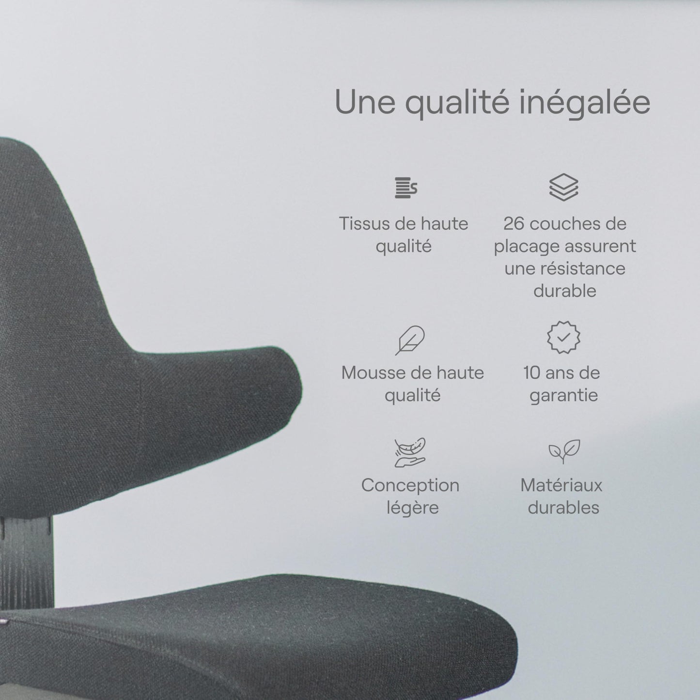 Varier ThatSit Balans Adjustable Ergonomic Kneeling Chair with Backrest, 10-Year Limited Warranty, Designed by Peter Opsvik, Black/Black